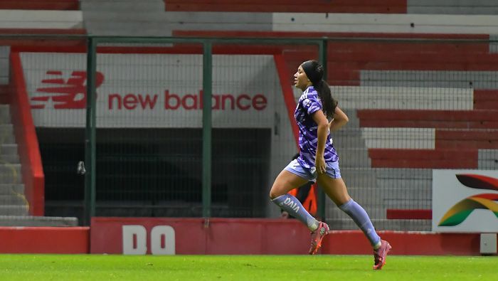 Aaliyah Farmer en el partido de Tigres contra Toluca | IMAGO 7