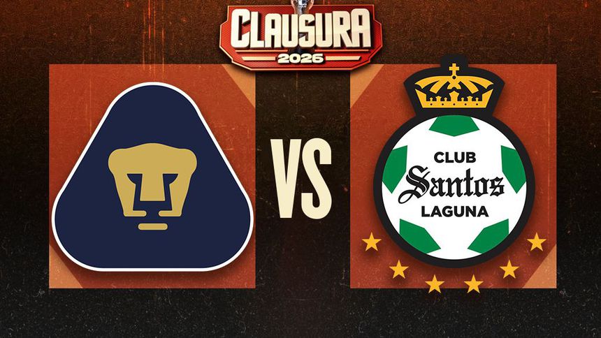 Pumas y Santos se enfrentan en la Jornada 4 del Clausura 2026 | RÉCORD