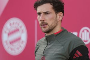 Goretzka en un entrenamiento del Bayern Munich | AP