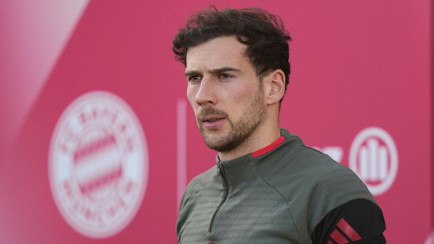 Goretzka en un entrenamiento del Bayern Munich | AP
