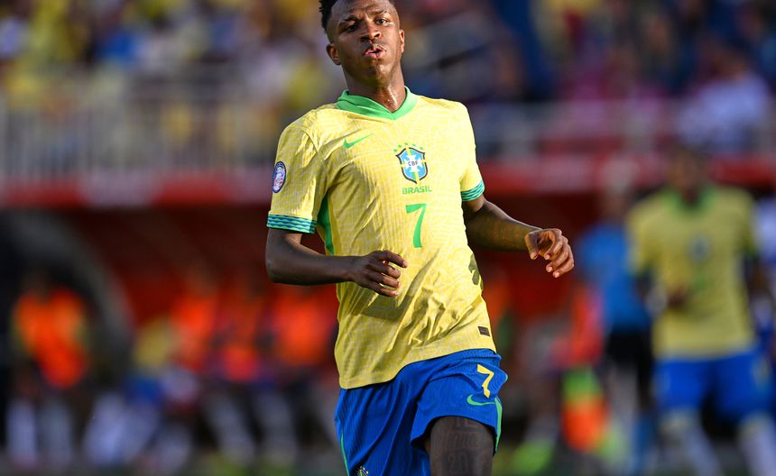Vinicius Jr en partido con la Selección de Brasil | MEXSPORT