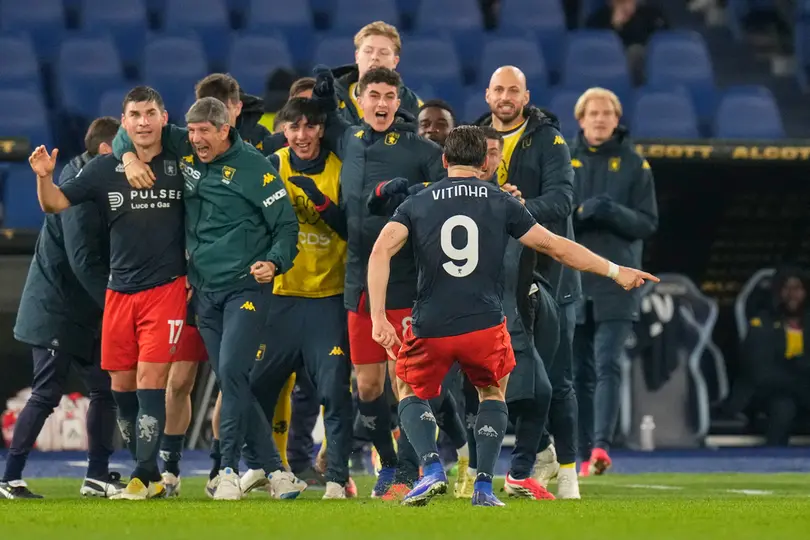 Lazio sacó la ventaja ante el Genoa en el último minuto | AP