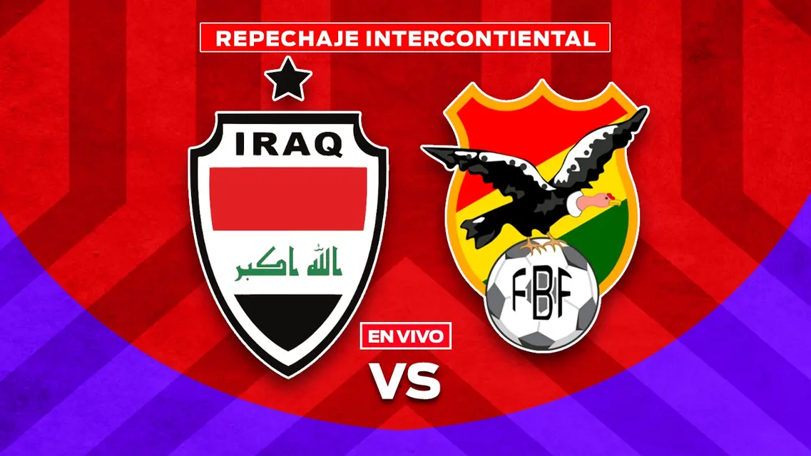 Irak vs Bolivia Repechaje Intercontinental Mundial 2026