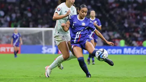 Scarlett Camberos en el partido de la Selección Mexicana contra Puerto Rico en 2023 | IMAGO 7