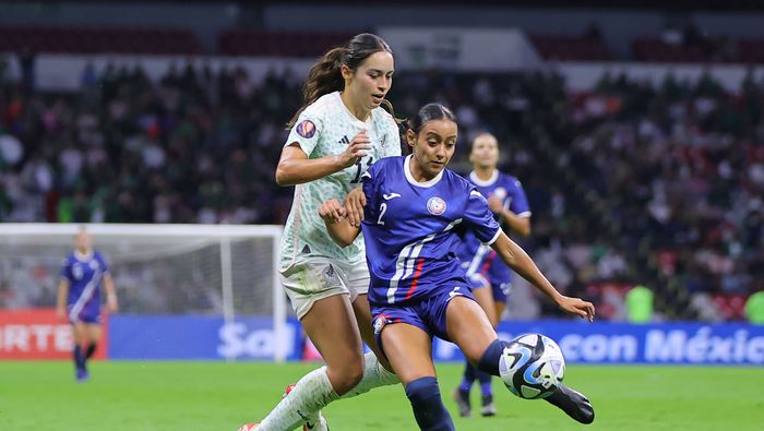 Scarlett Camberos en el partido de la Selección Mexicana contra Puerto Rico en 2023 | IMAGO 7