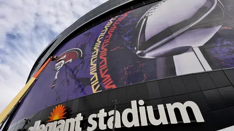 Fachada del Allegiant Stadium, casa de los Raiders en la NFL | AP