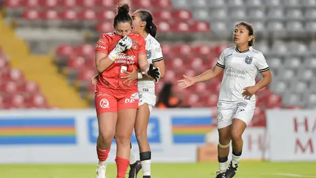 Marta Alemany tras su heroica atajada con Querétaro: "Me quité como cincuenta mochilas de mi espalda"