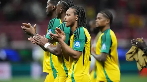 Jamaica tras el partido contra Nueva Caledonia l AP