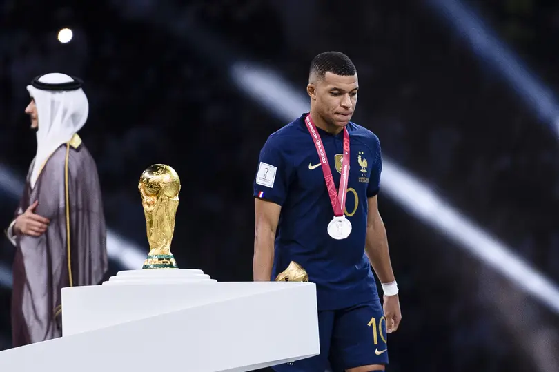 Kylian Mbappé tras perder la Final de Qatar 2022 con la Selección de Francia | MEXSPORT