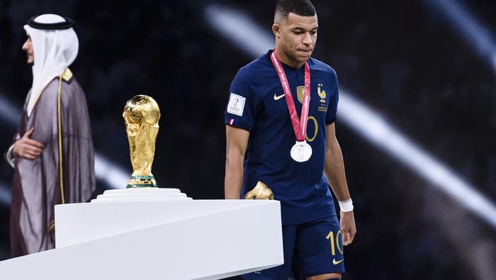 Kylian Mbappé tras perder la Final de Qatar 2022 con la Selección de Francia | MEXSPORT