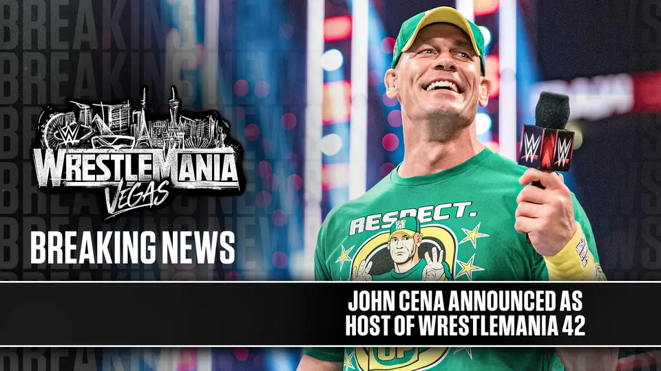 ¡Oficial! John Cena regresa a WWE como anfitrión de WrestleMania 42