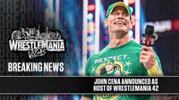 ¡Oficial! John Cena regresa a WWE como anfitrión de WrestleMania 42