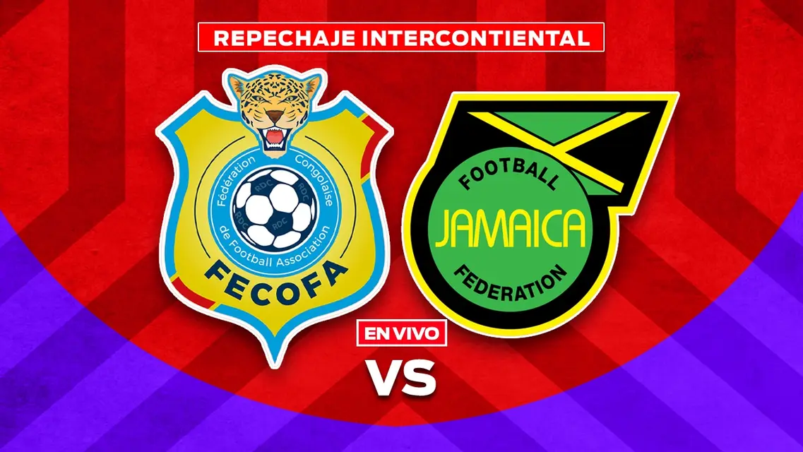 RD del Congo vs Jamaica Repechaje Intercontinental Mundial 2026
