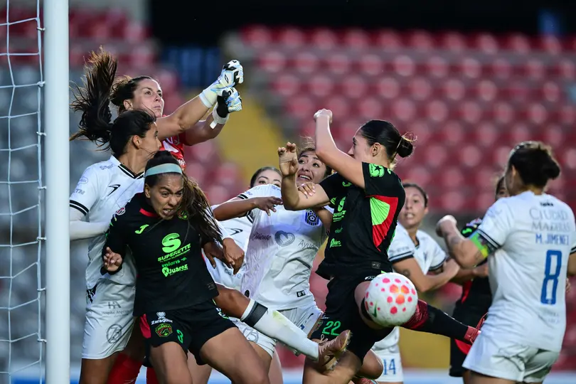 Marta Alemany en el partido de Querétaro contra FC Juárez en el Clausura 2026 de la Liga MX Femenil | MEXSPORT