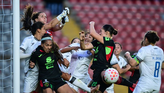 Marta Alemany en el partido de Querétaro contra FC Juárez en el Clausura 2026 de la Liga MX Femenil | MEXSPORT