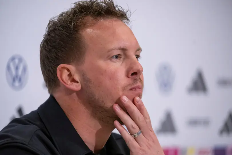 Julian Nagelsmann en conferencia de prensa l AP