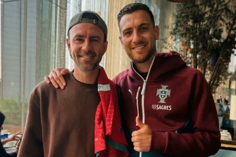 Miguel Layún con Diogo Dalot | INSTAGRAM: @miguel_layun