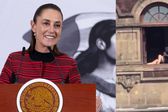 Sí era real: Sheinbaum confirma a mujer tomando el sol en Palacio Nacional