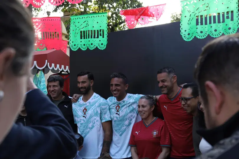 Fernando Meira, leyenda lusa, en evento en Ciudad de México | EMILIANO ARIAS