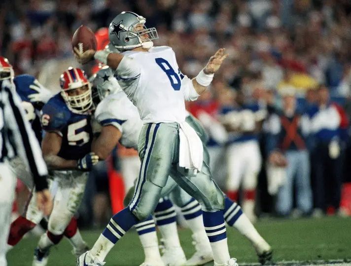 Troy Aikman, leyenda de los Dallas Cowboys | AP