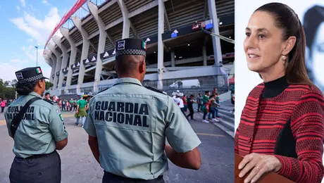 Sheinbaum destaca seguridad en el Estadio Azteca tras partido de reinauguración