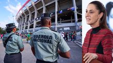 Sheinbaum destaca seguridad en el Estadio Azteca tras partido de reinauguración