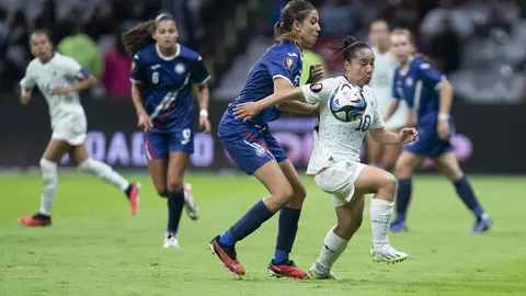 Charlyn Corral en el partido de la Selección Mexicana contra Puerto Rico en 2023 | IMAGO 7