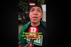 Aficionado pagó 15 mil pesos por el México vs Portugal y dice que ni vio el partido