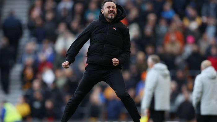 De Zerbi en el Brighton l X:OfficialBHAFC