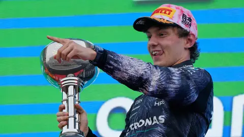 Andrea Kimi Antonelli va por su quinta victoria consecutiva en la Fórmula 1