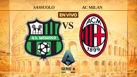 Sassuolo vs AC Milan Serie A Jornada 35