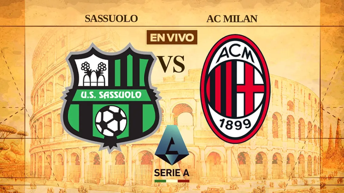 Sassuolo vs AC Milan Serie A Jornada 35