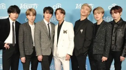 BTS se presentará en el Estadio GNP con tres conciertos que marcarán uno de los eventos más grandes del mes./ AP