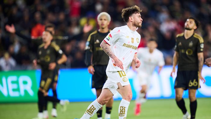 Jesús Angulo marcó el gol del empate de Toluca ante LAFC | MEXSPORT