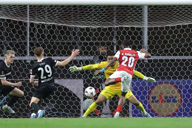 Braga vs Freiburg en la Europa League l AP
