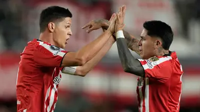 Flamengo y Estudiantes de la Plata empataron a un gol en la Copa Libertadores