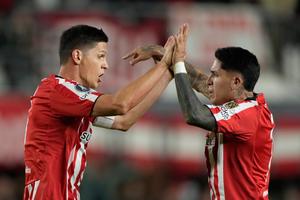 Flamengo y Estudiantes de la Plata empataron a un gol en la Copa Libertadores