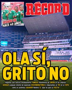Portada RÉCORD 30 de mayo de 2026