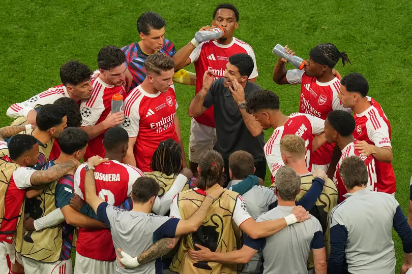 Arsenal en la Final de la Champions League l AP