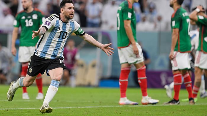 El argentino Lionel Messi le anotó a México, en Qatar 2022. l MEXSPORT