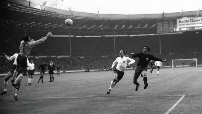 México contra Inglaterra, en 1966. l MEXSPORT