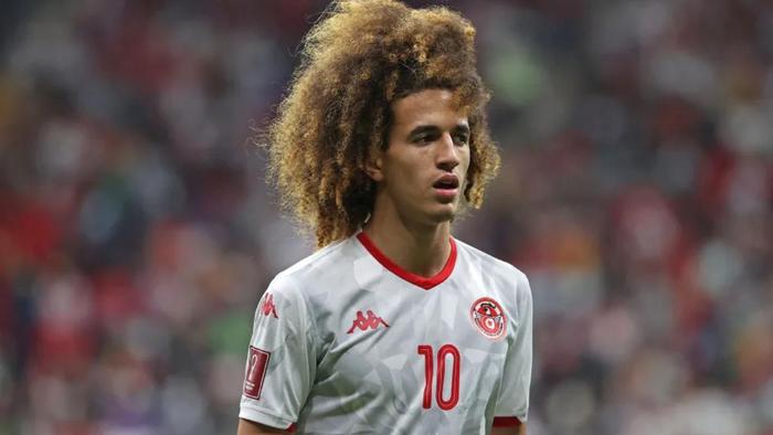 Hannibal Mejbri en juego con la selección de Túnez | AFP