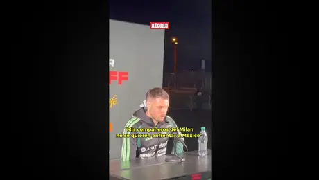 Santi Giménez confesó que sus compañeros del AC Milan no quieren enfrentarse a México