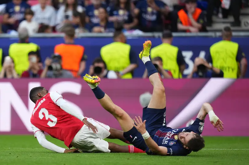 Kvaratskhelia en la Final de la Champions League | AP