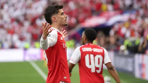 Kai Havertz, jugador del Arsenal | AP