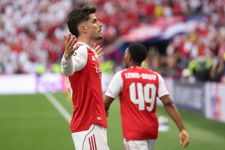 Kai Havertz, jugador del Arsenal | AP