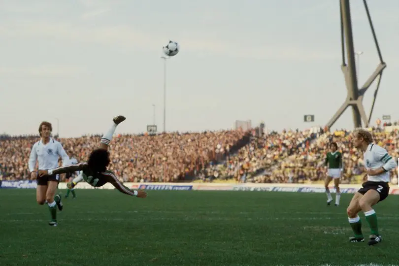 México ante Alemania Federal en el Mundial de 1978 l X:UniformesSelec1