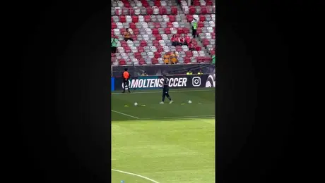 ¡Adiós, leyenda! Así entró Gignac a su último calentamiento