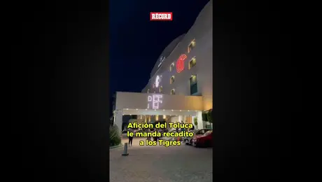 Afición del Toluca le manda recadito a Tigres