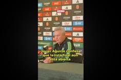 Javier Aguirre confesó que la lista final aún está abierta